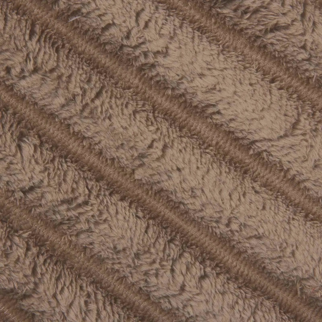 Coperte da Pile 6 pz Cammello 240 x 220 cm Panno