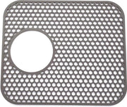 Mat di protezione per lavandino - protezione lavandino - asciugamano per lavandino - grande asciugamano per lavandino - pavimento della cucina in stile rustico - acciaio inossidabile - 34 x 29 cm