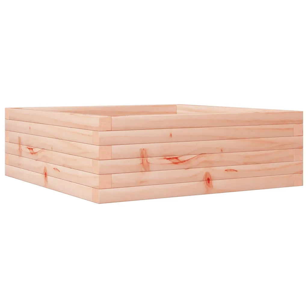 Fioriera da Giardino 70x70x23 cm in Legno Massello di Douglas 847196