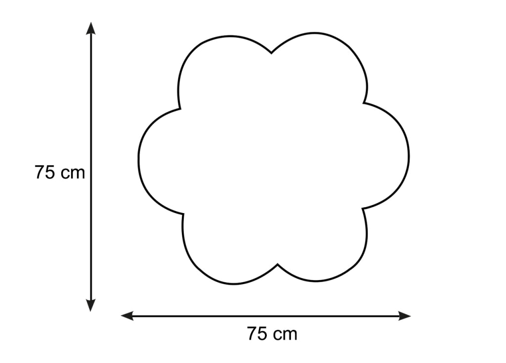 Tappeto A Fiore Casa Bagno Cotone Spugna Morbida Antiscivolo Flower Tortora
