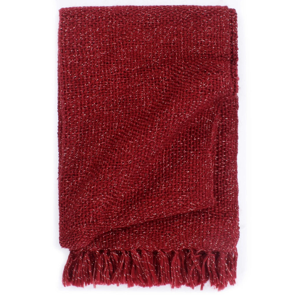 Coperta Borgogna 220 x 250 cm Poliestere