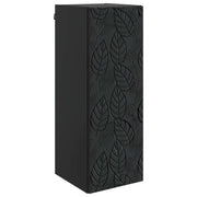 Mobiletto a muro Nero 33 x 34,5 x 90 cm Legno ingegnerizzato 898756