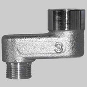 RACCORDO MF ECCENTRICO PER RADIATORE  1/2 x 30 mm     MADE IN ITALY