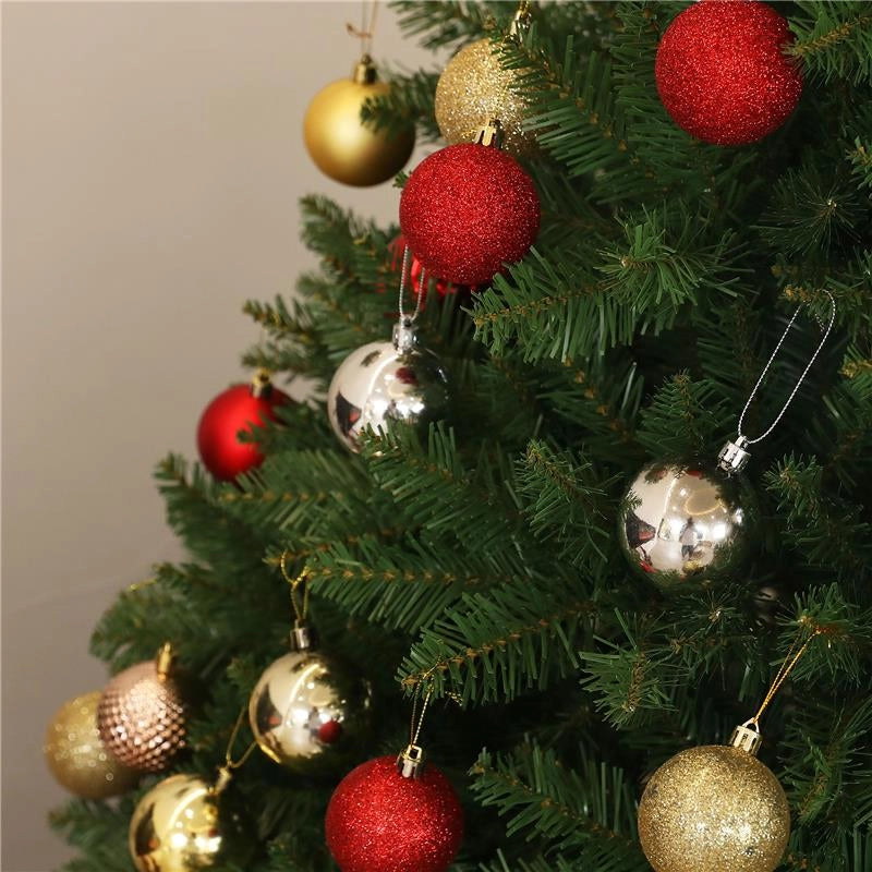 ALBERO DI NATALE ARTIFICIALE DA 195 CM CON 1838 RAMI CON BASE IN ACCIAIO PER INTERNI VERDE