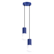 Lampada a sospensione HALO 2P oltremare