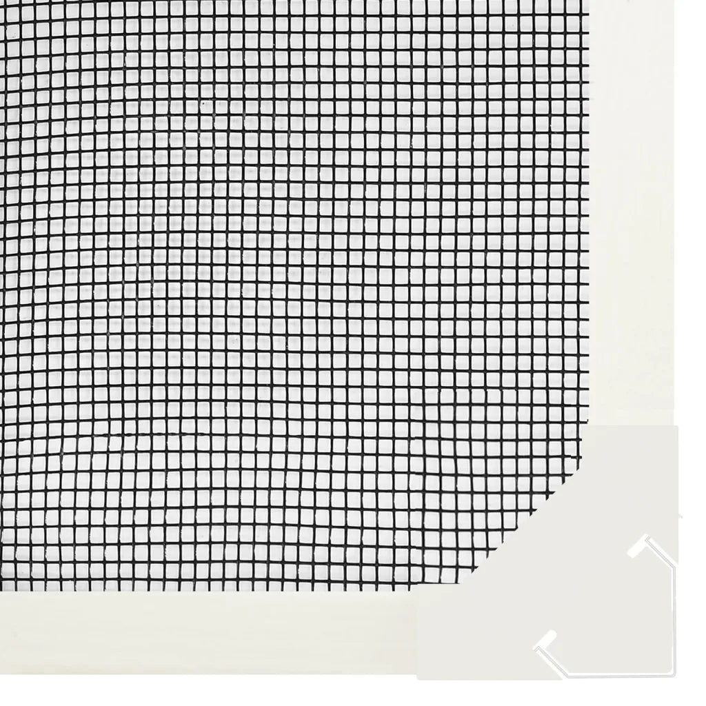 Zanzariera Magnetica per Finestre Bianca 80x120 cm CFW8480261