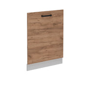 Pannello frontale della lavastoviglie R-Line Rovere dorato/Bianco 60 cm senza piano di lavoro Vicco