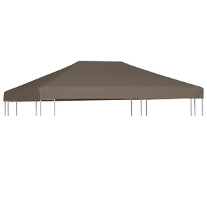 Copertura Superiore per Gazebo 310 g/mÂ² 3x4m Grigio Talpa cod mxl 65750