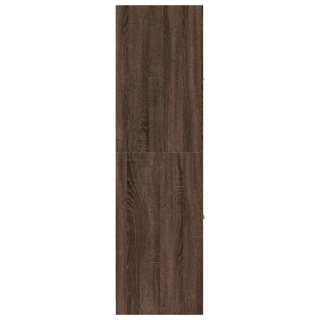 Armadietto da Farmacia Rovere Marrone 40x41x144,5 cm Truciolato 3309642
