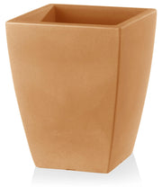 Vaso 40x40x50 cm in Polietilene Quadro Veneto 50 Anticato