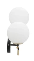 Lampada Da Muro Darky Double Cm 30X17X35
