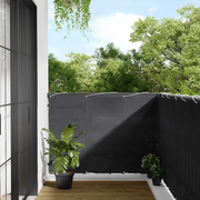 Paravento da Balcone Antracite 120x800cm 100% Poliestere Oxford 4000061