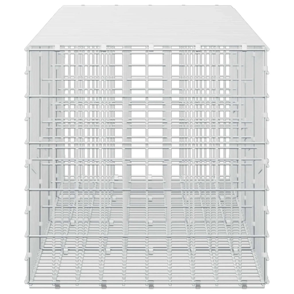 Gabione con Filo da 3,5 mm e Rete da 5x10 cm 400x50x50 cm 3462794