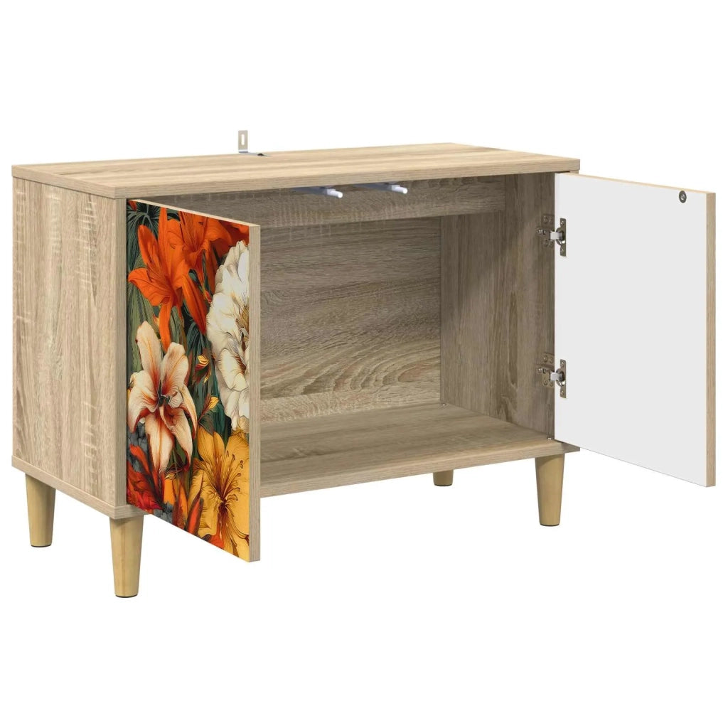 Mobile TV GENNEP 69 x 33 x 50 cm Sonoma Legno ingegnerizzato 8006995