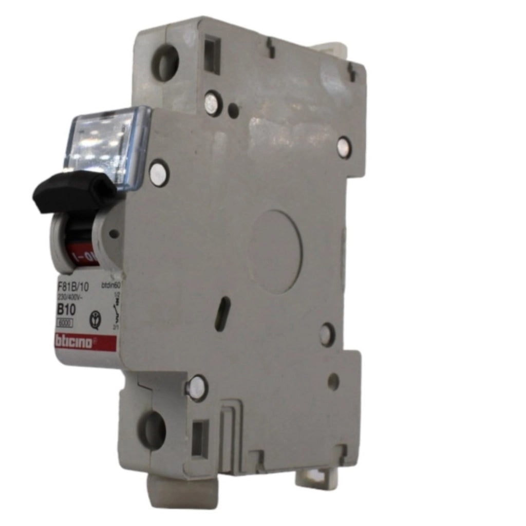 Interruttore magnetotermico 1P 1 mod. 10A Bticino
