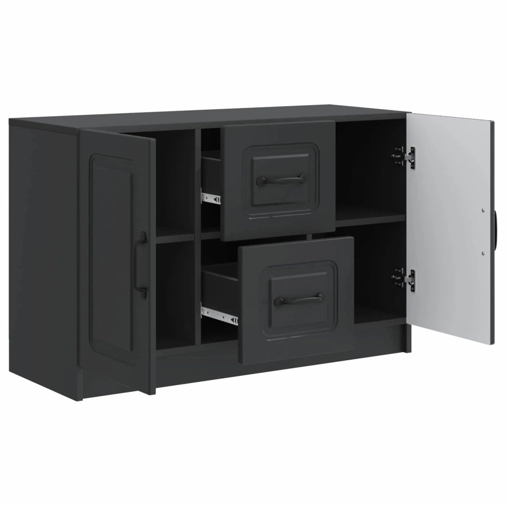 Credenza Nero 89 x 34,5 x 57 cm Legno ingegnerizzato 895806