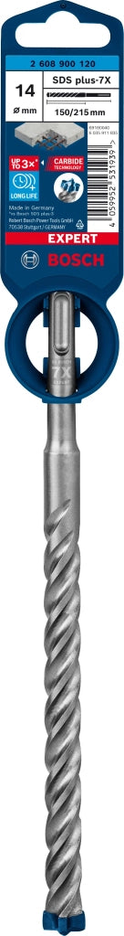 2608900120 - PUNTA BOSCH SDS PLUS 4 TAGLIENTI D.14mm X 150mm X 215mm
