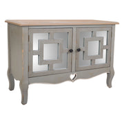 Mobile da ingresso in legno grigio 83x36x56,5h