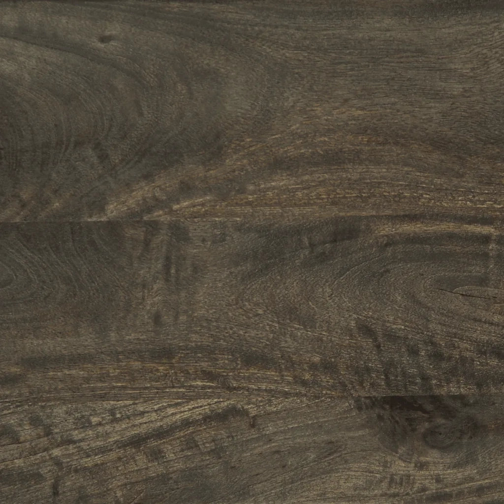 Mobile Porta TV Nero 100x33x46 cm in Legno Massello di Mango 4017700
