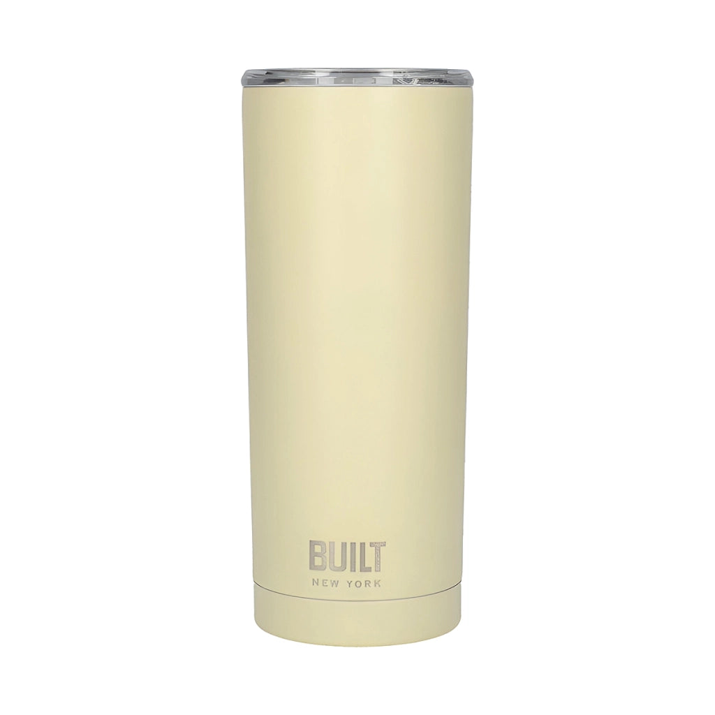 Bicchiere termico 590 ml in acciaio inossidabile a doppia parete sottovuoto Beige Built