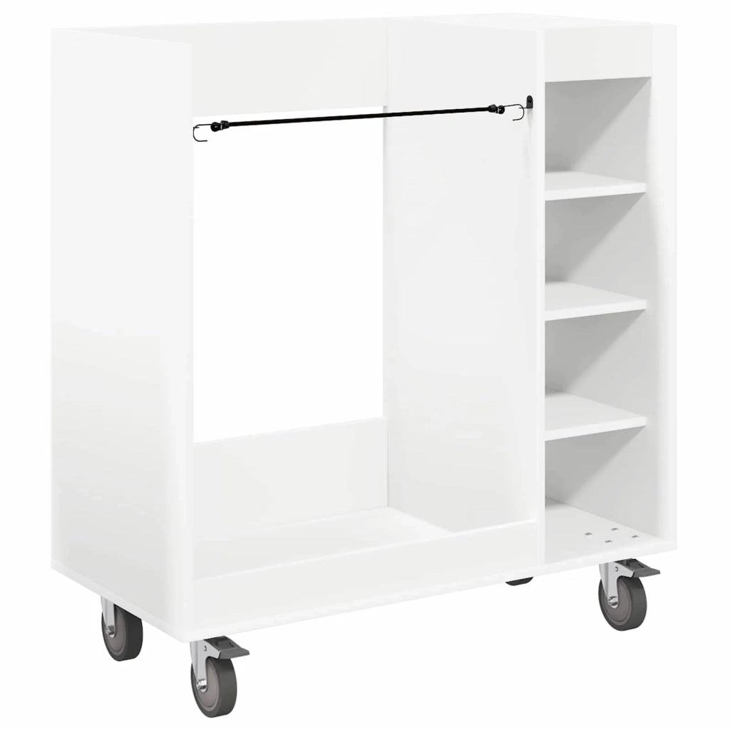 Armadio per Golf con ruota Tinta unita Bianco 90 x 45 x 98 cm CFW2951929
