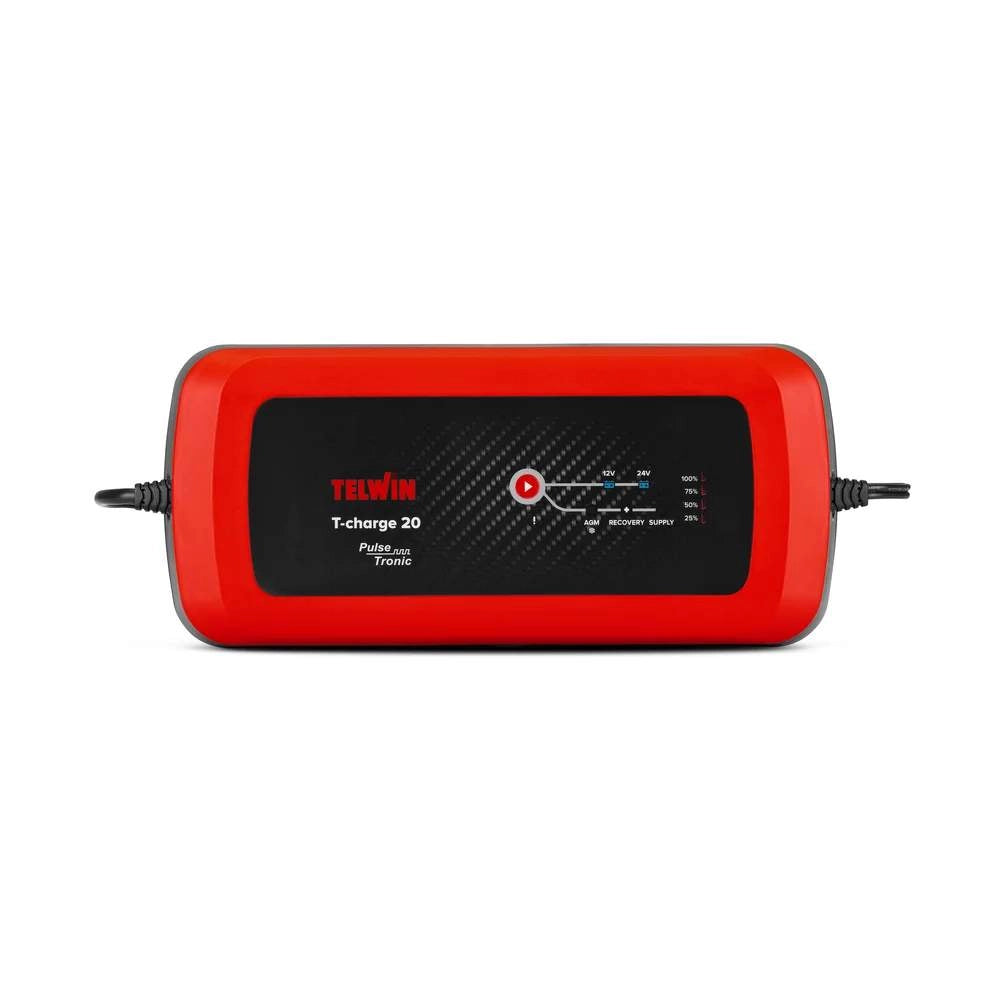 T-charge 20 Caricabatterie Mantenitore 12/24v Ip65 Telwin