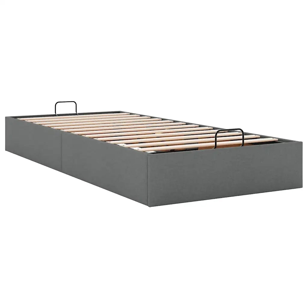 Struttura Letto Pouf senza Materasso 100x200 cm in Tessuto