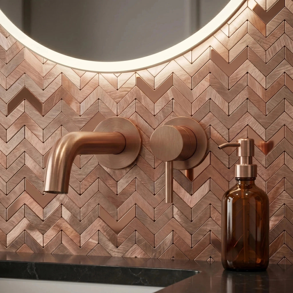 Mosaico Rea P14453 Brush Copper