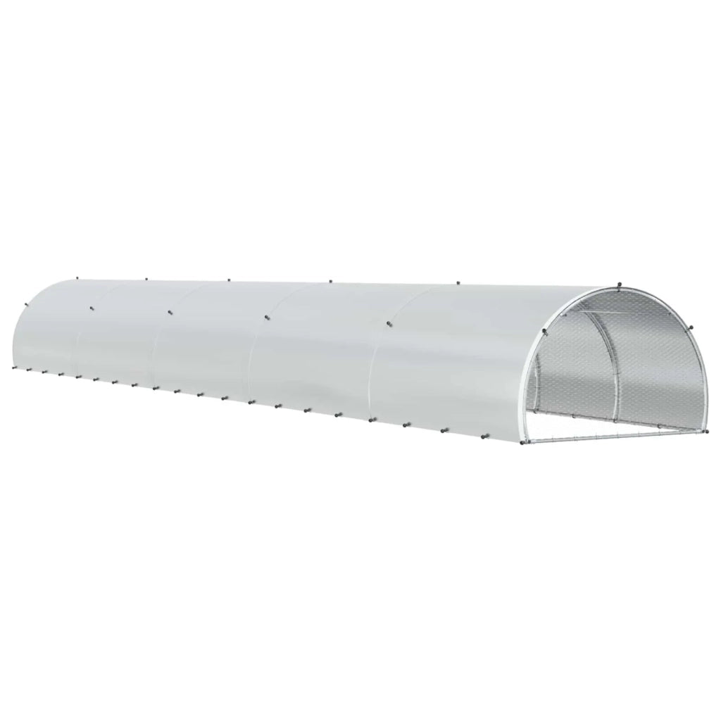 Pollaio Argento 1000 x 150 x 100 cm Acciaio zincato 3434674