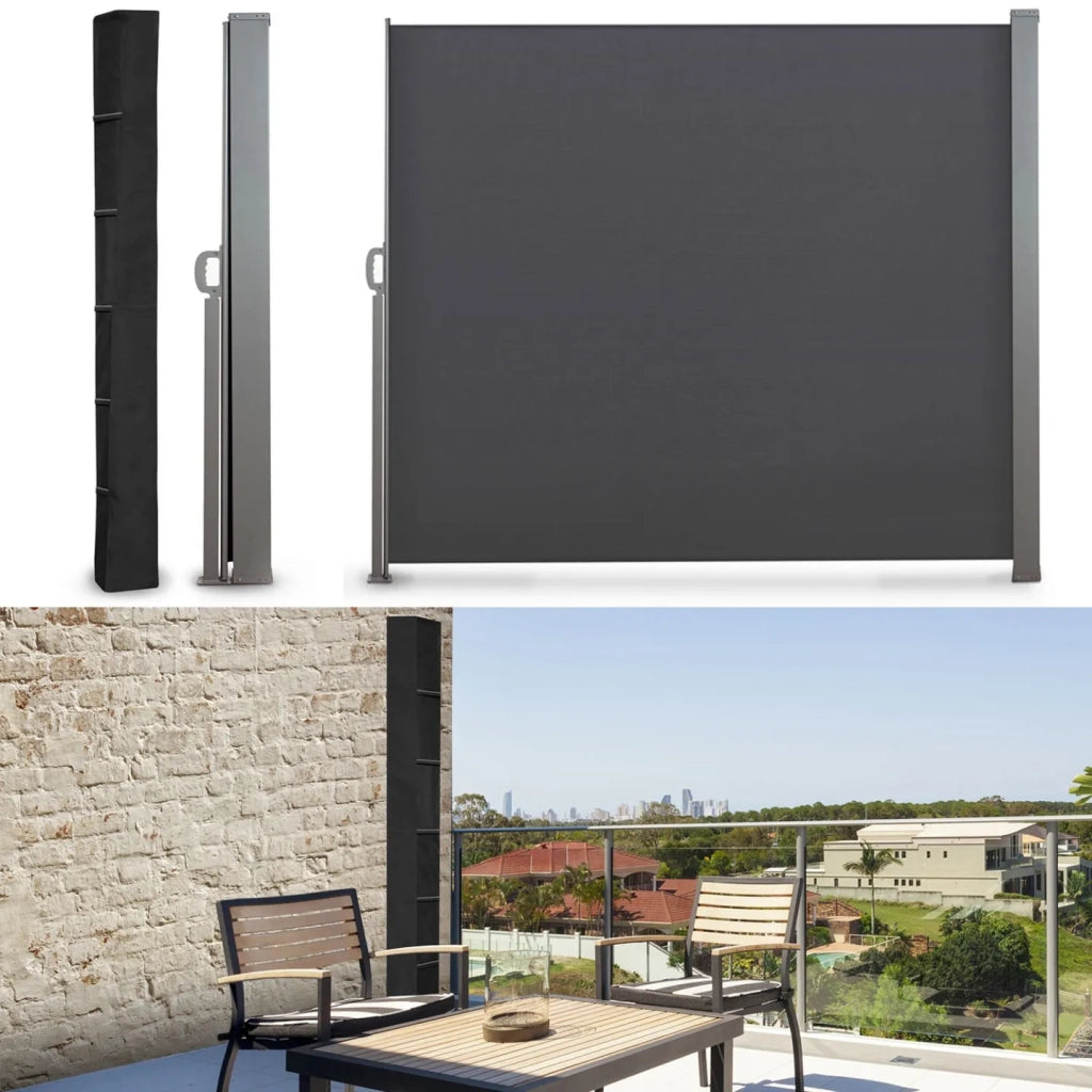 IDMarket - Copertura per tenda sole laterale retrattile H. 160 cm