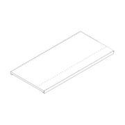 ZAF RIPIANO INTERO CM. 50X100 GRIGIO  2 PZ
