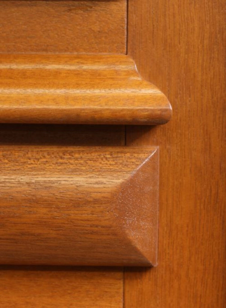 Porta d'ingresso in legno Exo modello 'Tahi 4' 215X90 a destra a spingere senza maniglia