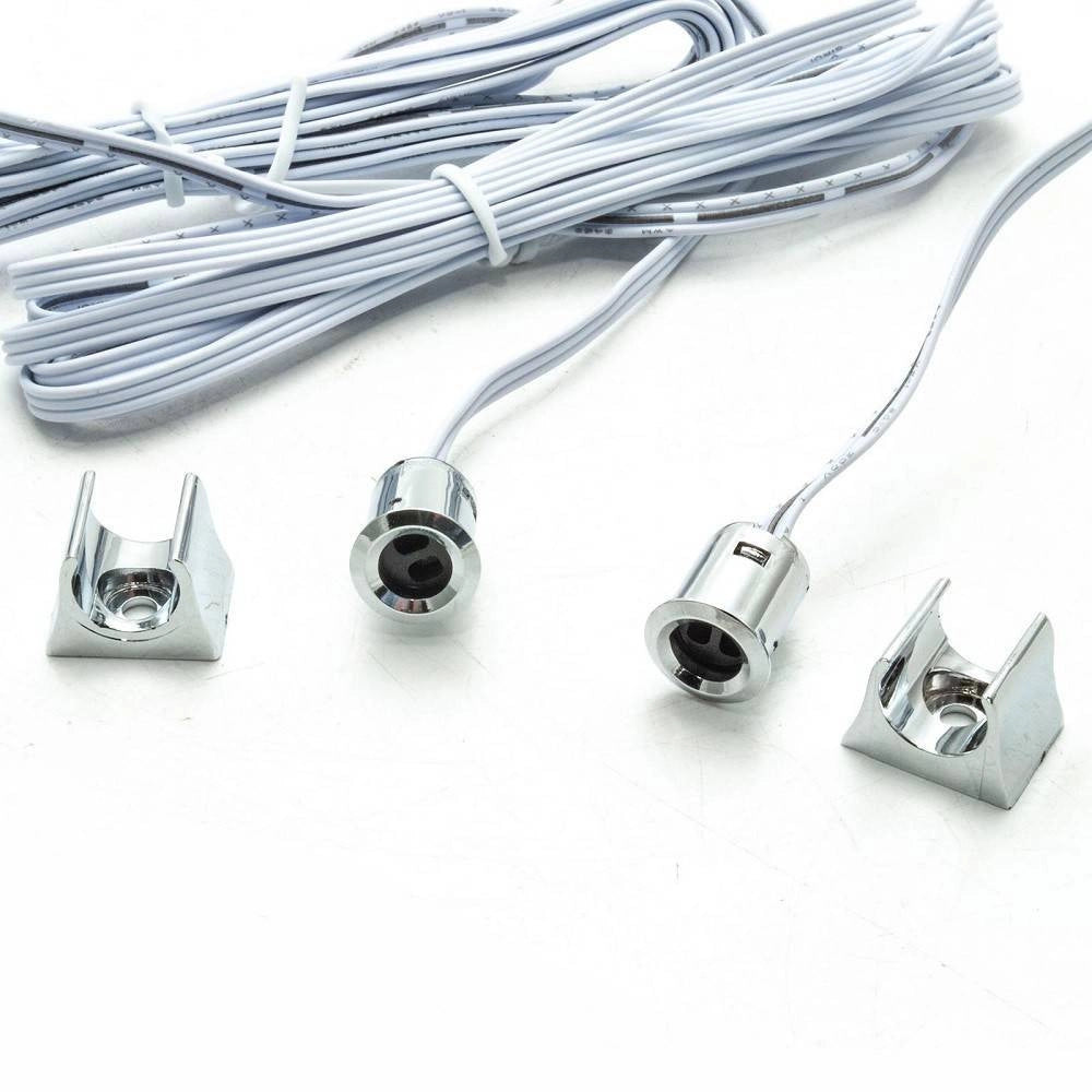 Trade Shop - Kit Doppio Sensore 12/24v Interruttore Senza Contatto Strisce Led Alimentatore 100w -