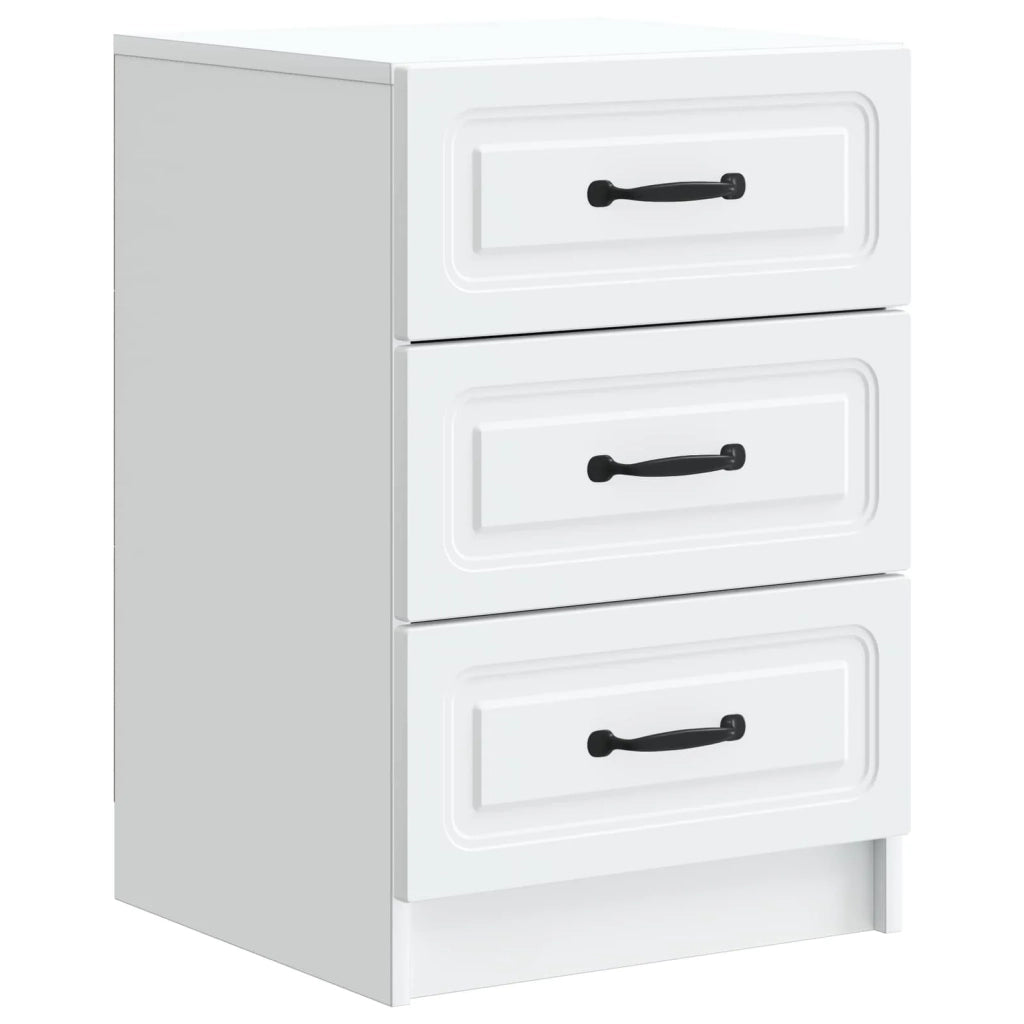 Armadio da Notte Bianco 43 x 41 x 63,5 cm Legno ingegnerizzato 895705