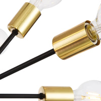 Lampada pendente Loft in Metallo Jackson Nero