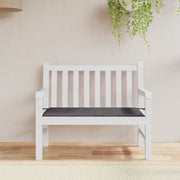 Cuscino per Panca-Cuscini per panchina Antracite 120x50x4 cm in Tessuto Oxford