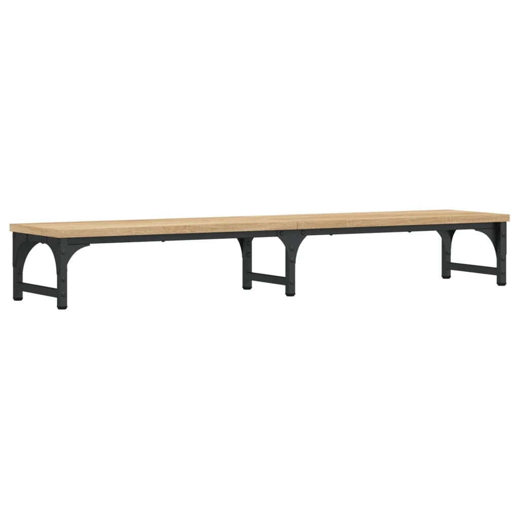 Supporto per monitor da scrivania Sonoma 105 x 23 x 15,5 cm legno ingegnerizzato marrone 02_0044983
