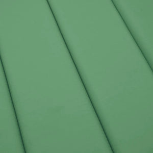 Cuscino per Lettino Verde 200x60x3 cm in Tessuto Oxford