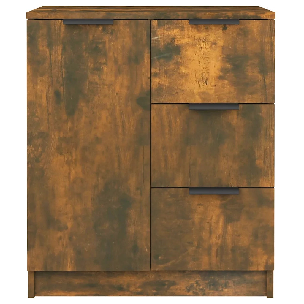 Credenza | Madia | Buffet da pranzo | Armadio da pranzo Rovere Fumo 60x30x70 cm in Legno tecnico