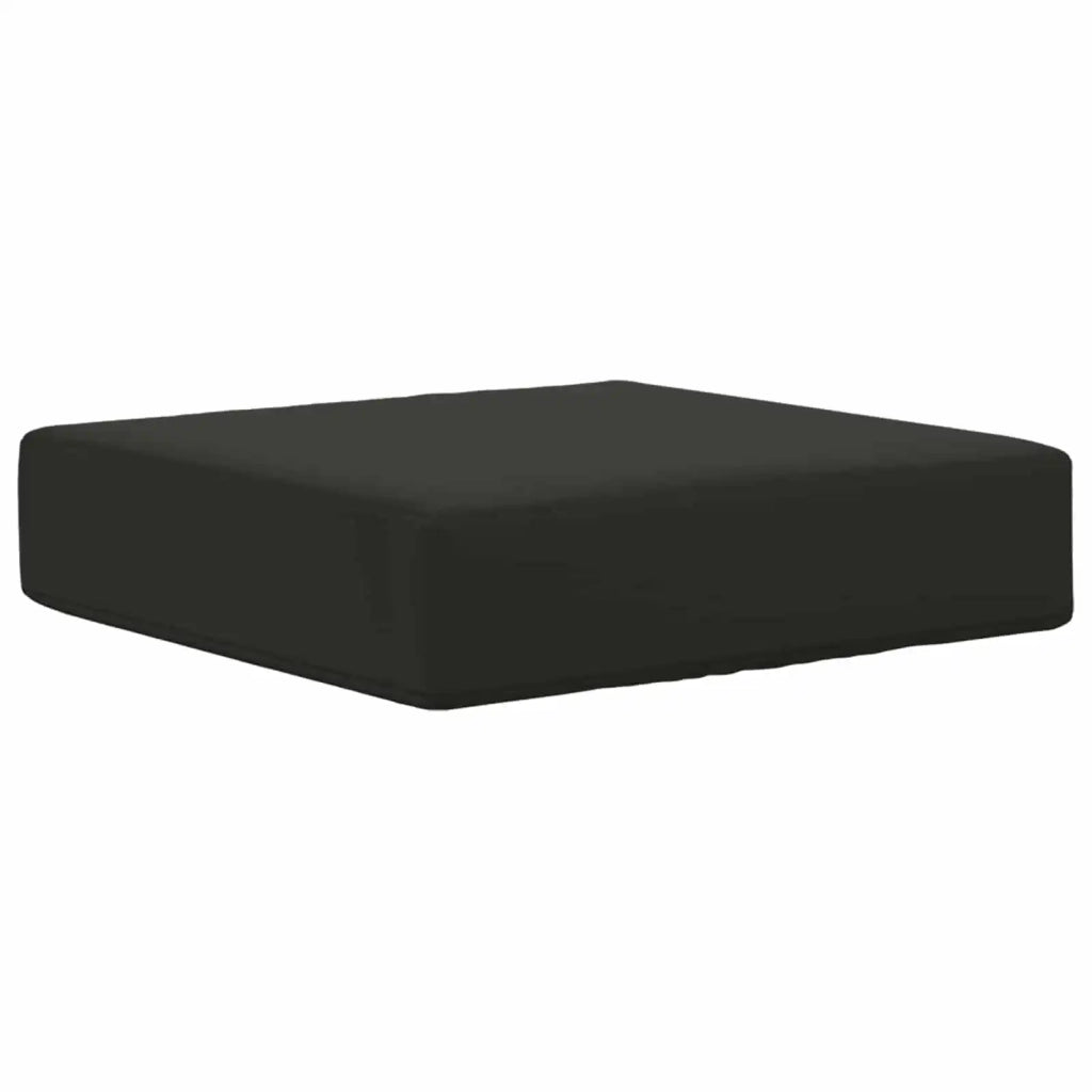 Cuscino da Sedia Esterno Nero 40 x 40 x 8 cm 100% Poliestere 900938