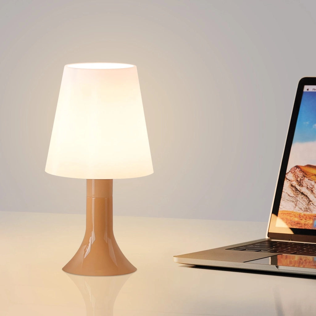 ZMH Lampada da tavolo moderna set 2 pezzi E14 con cavo piccola per soggiorno comodino