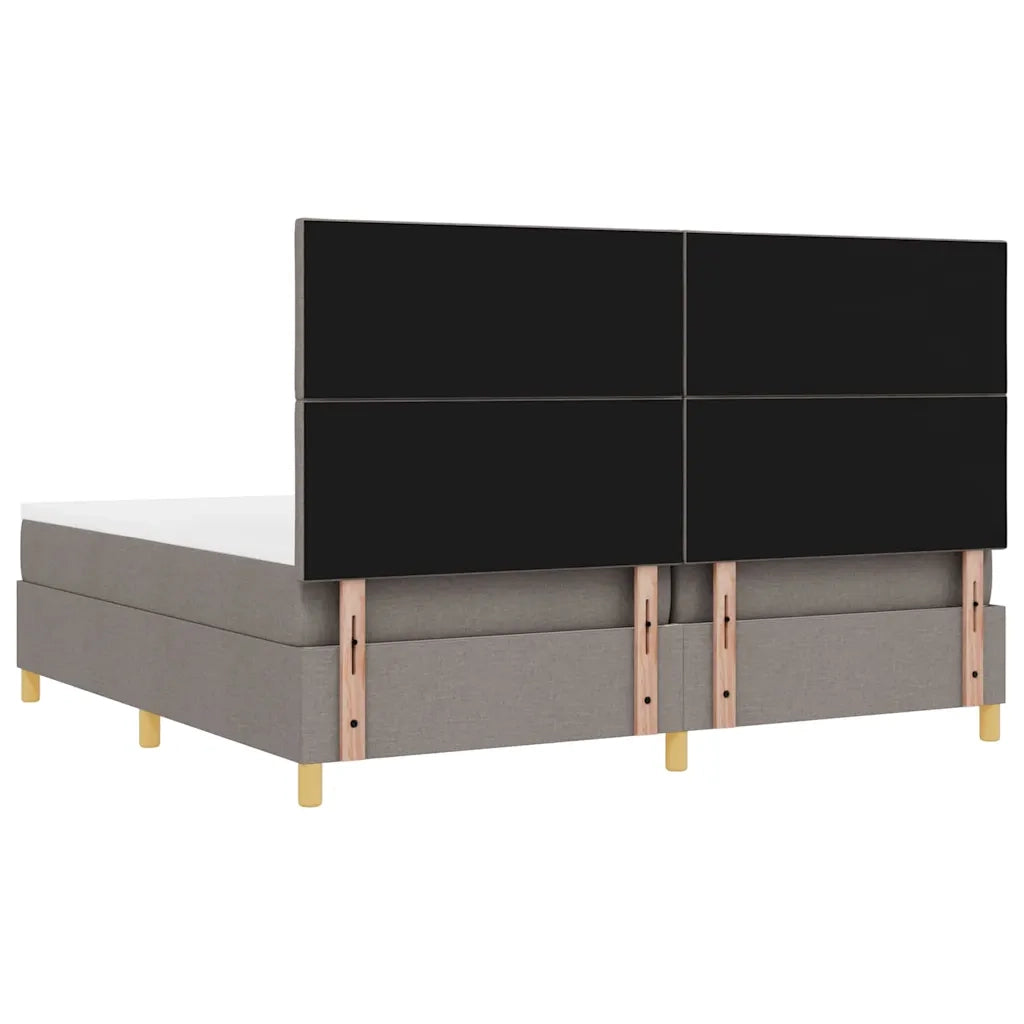Letto a molle con materasso Talpa 200 x 200 cm Tessuto 3339725