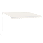 Tenda da Sole | Tenda parasole Retrattile Manuale 400x350 cm Crema