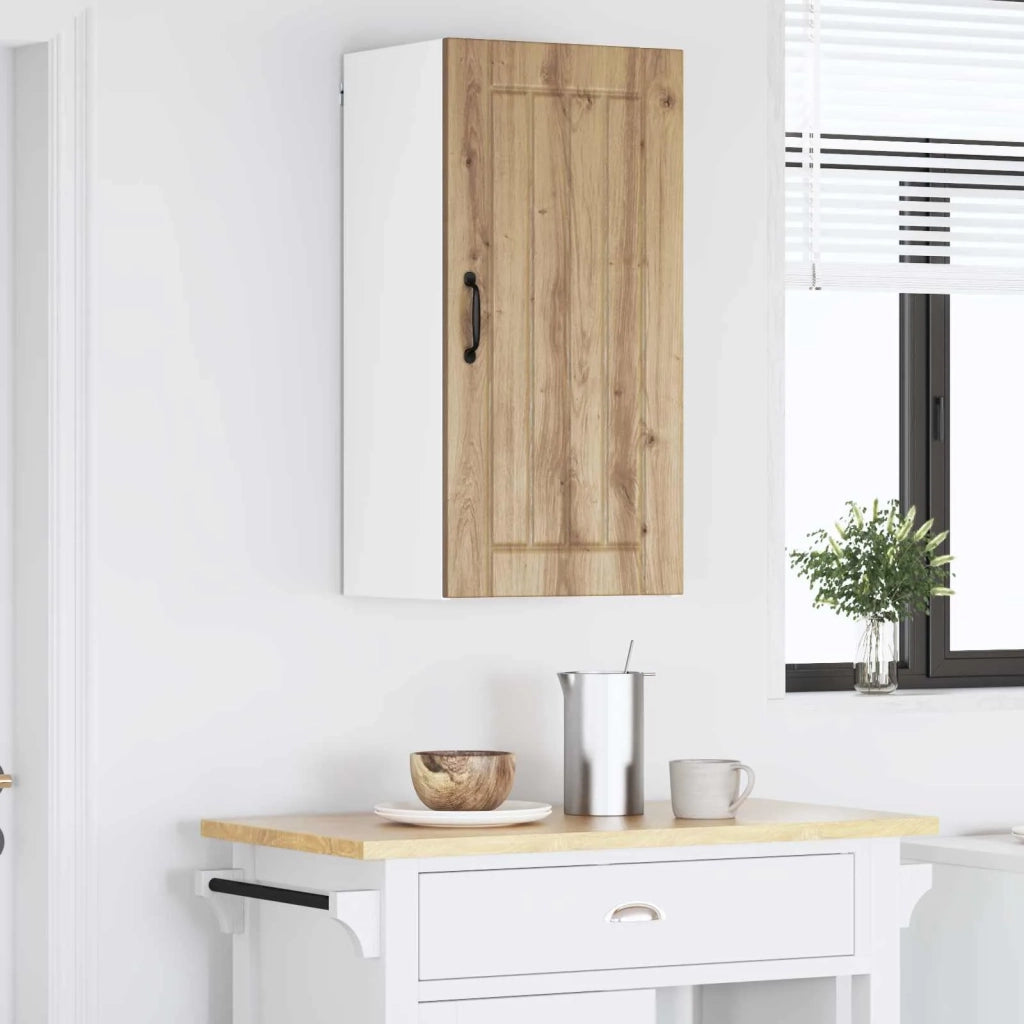 Armadietto a muro LUCCA Rovere Artigianale 40 x 31 x 80 cm
