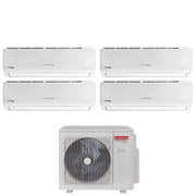 Climatizzatore Condizionatore Ariston Quadri Split Inverter serie PRIOS 12+12+12+12 con QUAD 110 XD0C-O R-32 Wi-Fi Optional 12000+12000+12000+12000