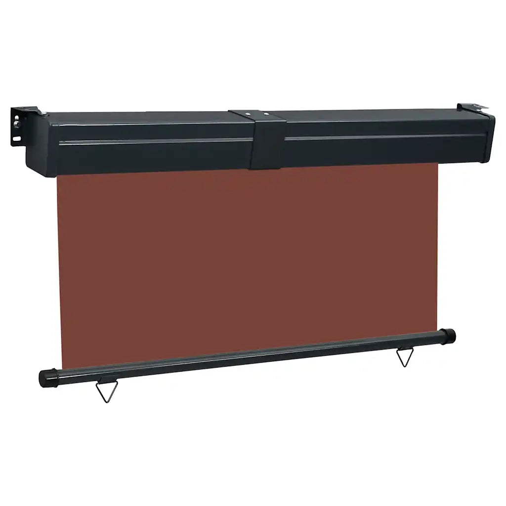 Tenda Laterale per Terrazzo 140x250 cm Marrone cod mxl 54809