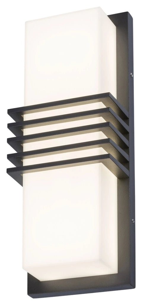 Applique esterno moderno LED 12W antracite Rodez Rabalux