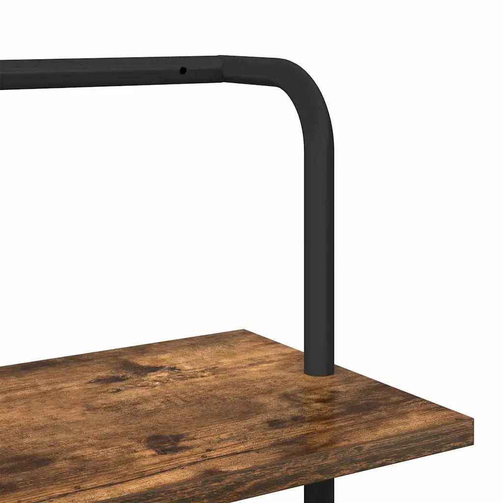 Libreria Rovere fumé 60 x 24 x 168 cm Legno multistrato