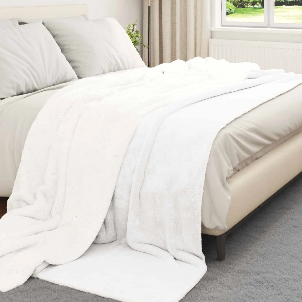 Coperta Bianco 220 x 240 cm Panno 42016999