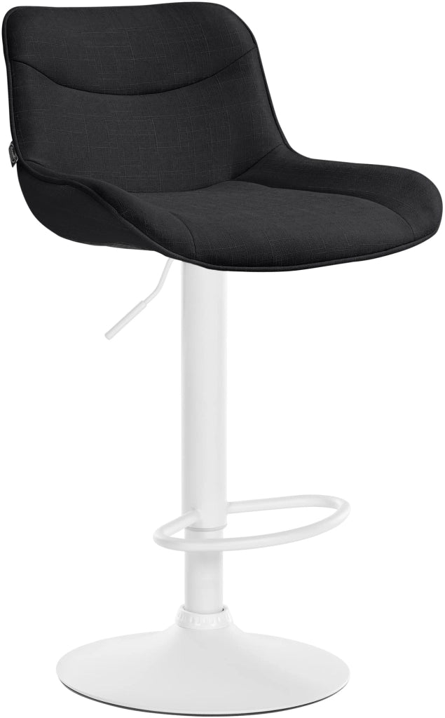 Barhocker Vonore Stoff weiЯ